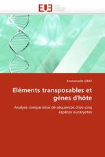 Eléments transposables et gènes d''hôte