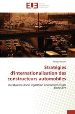 Stratégies d'internationalisation des constructeurs automobiles