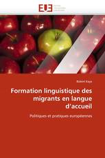 Formation linguistique des migrants en langue d'accueil