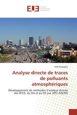 Analyse directe de traces de polluants atmosphériques