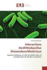 Interactions Acidithiobacillus thiooxidans/Matériaux