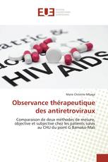 Observance thérapeutique des antiretroviraux