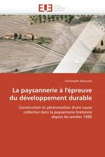 La paysannerie à l'épreuve du développement durable