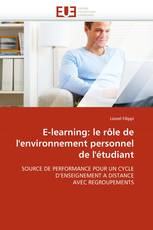 E-learning: le rôle de l'environnement personnel de l'étudiant