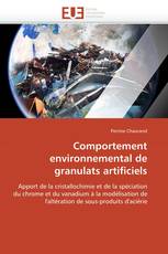 Comportement environnemental de granulats artificiels