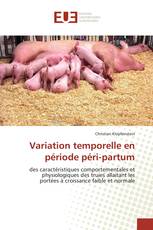 Variation temporelle en période péri-partum