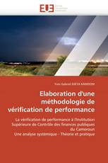 Elaboration d'une méthodologie de vérification de performance