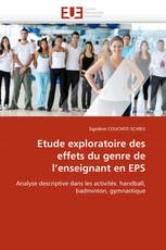 Etude exploratoire des effets du genre de l'enseignant en EPS