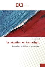 la négation en tamazight