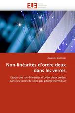 Non-linéarités d'ordre deux dans les verres