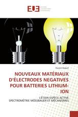 NOUVEAUX MATÉRIAUX D’ÉLECTRODES NEGATIVES POUR BATTERIES LITHIUM-ION