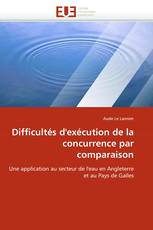 Difficultés d'exécution de la concurrence par comparaison