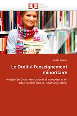 Le Droit à l'enseignement minoritaire