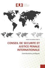 CONSEIL DE SECURITE ET JUSTICE PENALE INTERNATIONALE