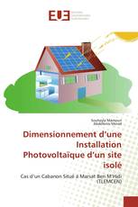 Dimensionnement d’une Installation Photovoltaïque d’un site isolé