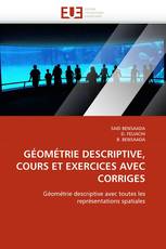 GÉOMÉTRIE DESCRIPTIVE, COURS ET EXERCICES AVEC CORRIGES