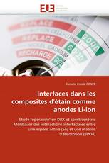 Interfaces dans les composites d'étain comme anodes Li-ion