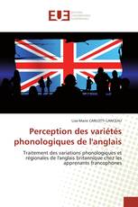 Perception des variétés phonologiques de l'anglais