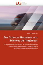 Des Sciences Humaines aux Sciences de l'Ingénieur