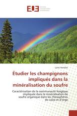 Étudier les champignons impliqués dans la minéralisation du soufre