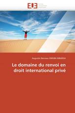 Le domaine du renvoi en droit international privé