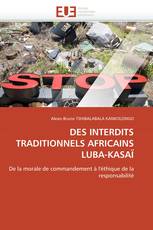 DES INTERDITS TRADITIONNELS AFRICAINS LUBA-KASAÏ