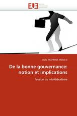 De la bonne gouvernance: notion et implications