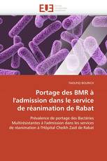 Portage des BMR à l'admission dans le service de réanimation de Rabat