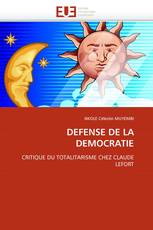 DEFENSE DE LA DEMOCRATIE