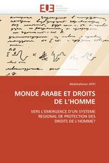 MONDE ARABE ET DROITS DE L’HOMME