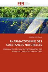 PHARMACOCHIMIE DES SUBSTANCES NATURELLES