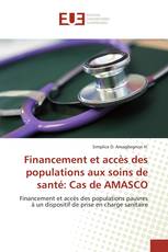 Financement et accès des populations aux soins de santé: Cas de AMASCO