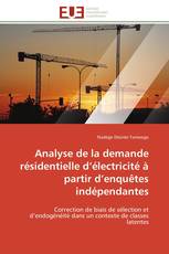 Analyse de la demande résidentielle d’électricité à partir d’enquêtes indépendantes