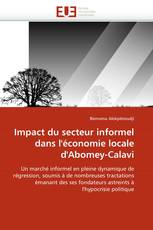 Impact du secteur informel dans l'économie locale d'Abomey-Calavi