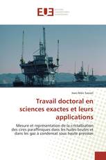 Travail doctoral en sciences exactes et leurs applications