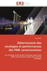 Déterminants des stratégies et performances des PME camerounaises