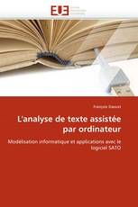 L'analyse de texte assistée par ordinateur