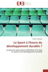 Le Sport à l'heure du développement durable ?