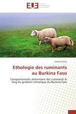 Ethologie des ruminants au Burkina Faso