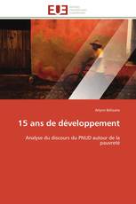 15 ans de développement