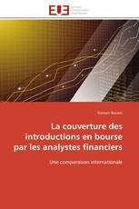 La couverture des introductions en bourse par les analystes financiers