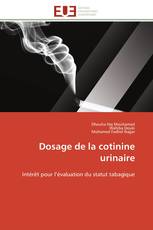 Dosage de la cotinine urinaire