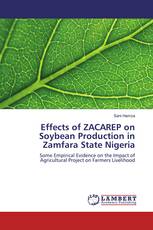 Effects of ZACAREP on Soybean Production in Zamfara State Nigeria