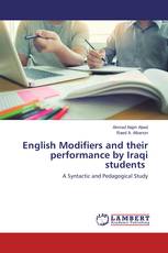 English Modifiers and their performance by Iraqi students