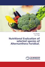 Nutritional Evaluation of selected species of Alternanthera Forskkal.