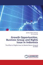 Growth Opportunities, Business Group and Rights Issue in Indonesia