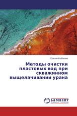 Методы очистки пластовых вод при скважинном выщелачивании урана