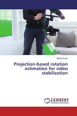 Projection-based rotation estimation for video stabilization