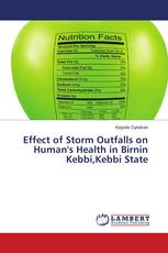 Effect of Storm Outfalls on Human's Health in Birnin Kebbi,Kebbi State