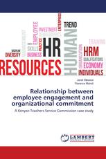 Relationship between employee engagement and organizational commitment